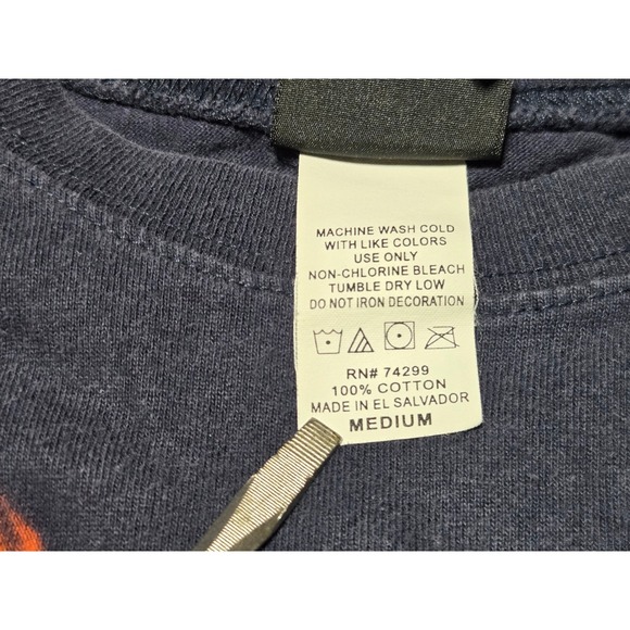 Pontiac Firebird Flaming Logo Sleeveless Muscle T-Shirt Medium GM - Picture 3 of 6